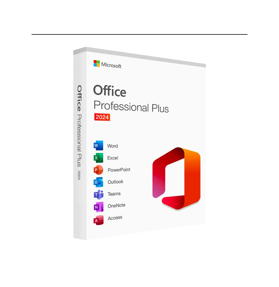 MICROSOFT OFFICE 2024 PROFESSIONAL PLUS (WINDOWS)